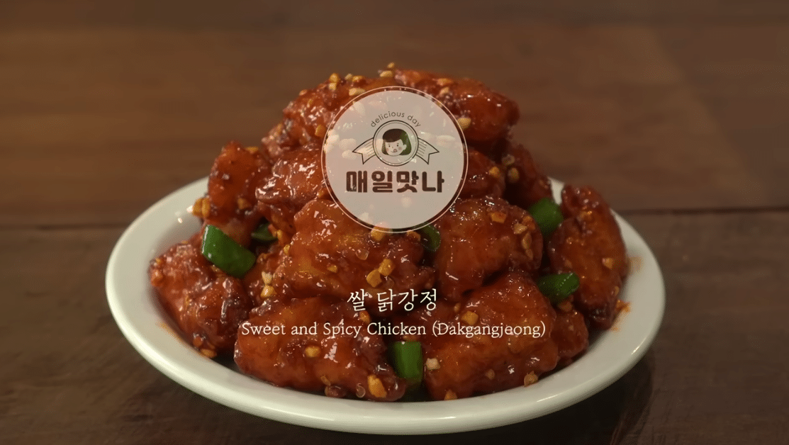 Sweet and spicy Korean chicken